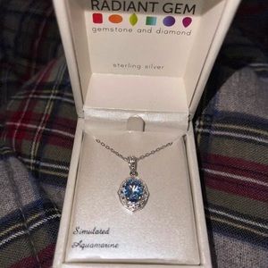 Aquamarine necklace!